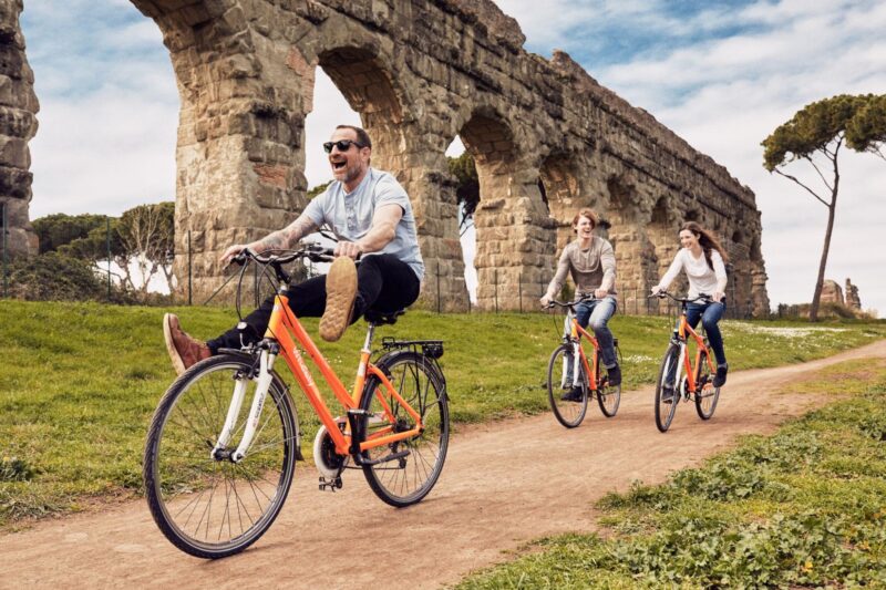 People riding on bike