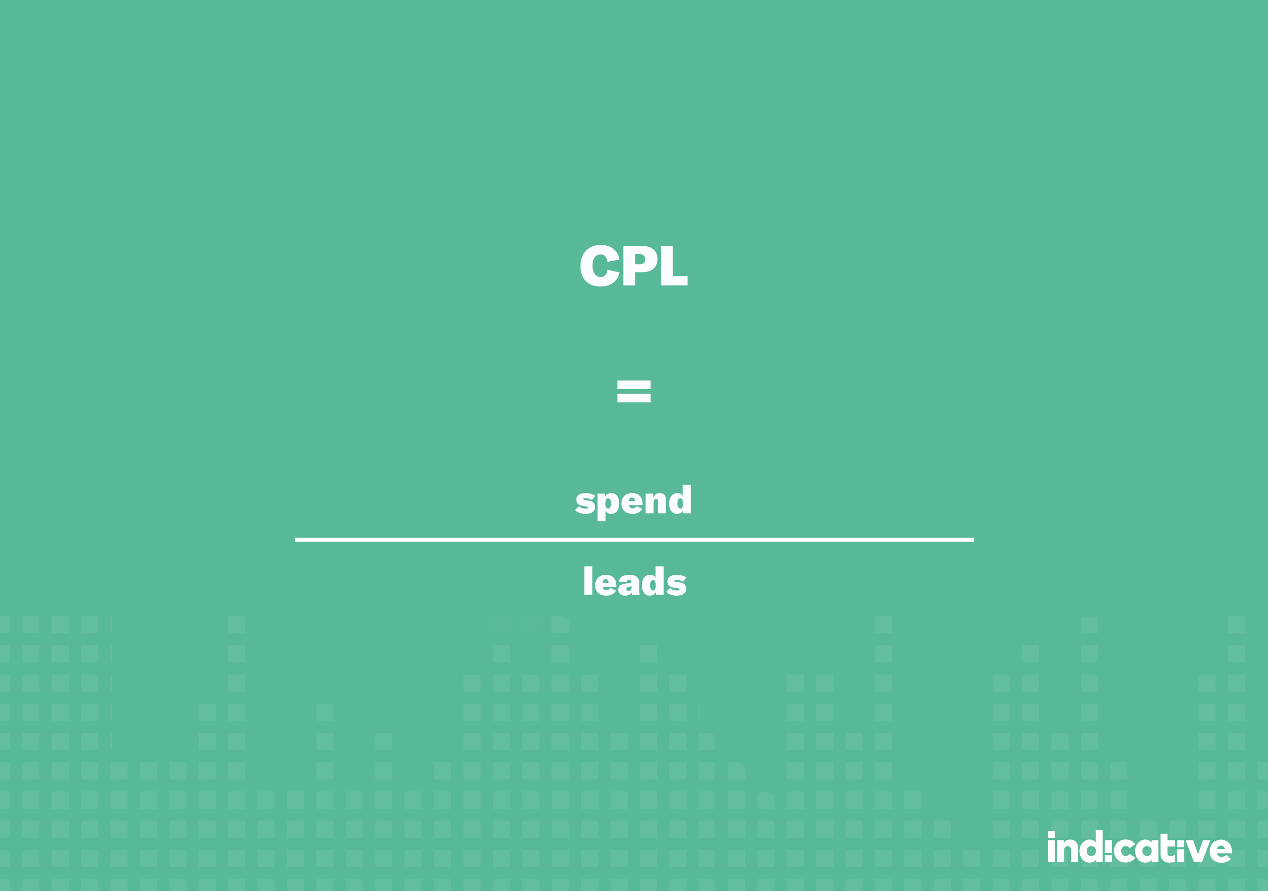 Cost per Lead Formula