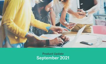 Product Update: September 2021